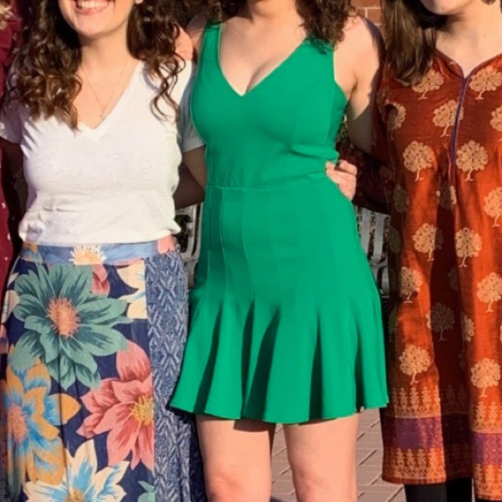 Jay Godfrey Emerald Green Dress